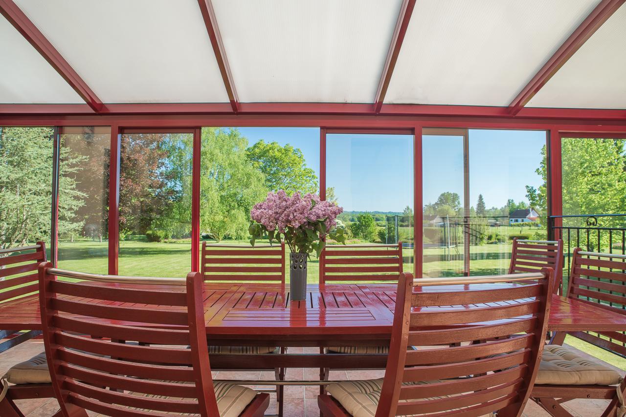 Au Jardin Fleuri Villa Vauxaillon Exterior photo